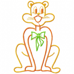 Cats Embroidery Design 11